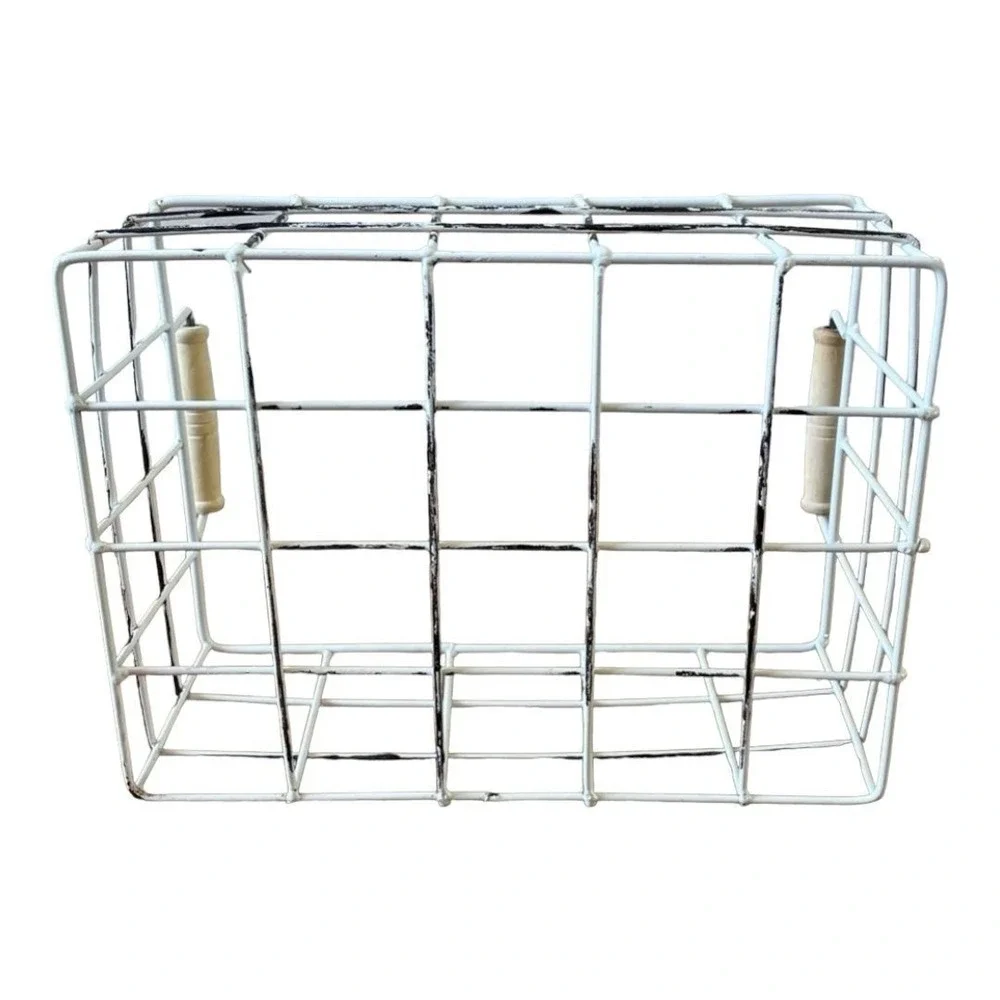 White Wire Basket Set - Picture 7 of 11